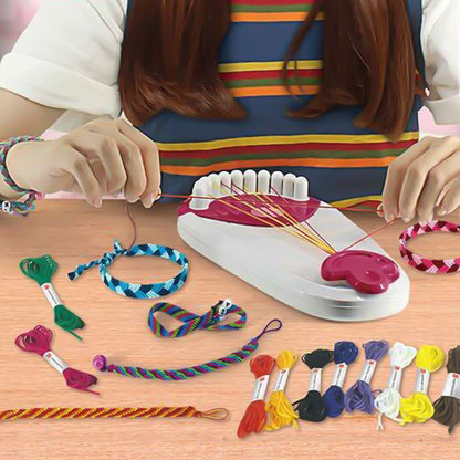 Hand Made Knitting Create Unique Friendship Bracelets