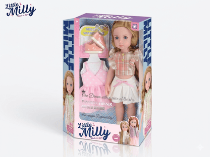 15-inch vinyl fashion doll wearing a pink outfit