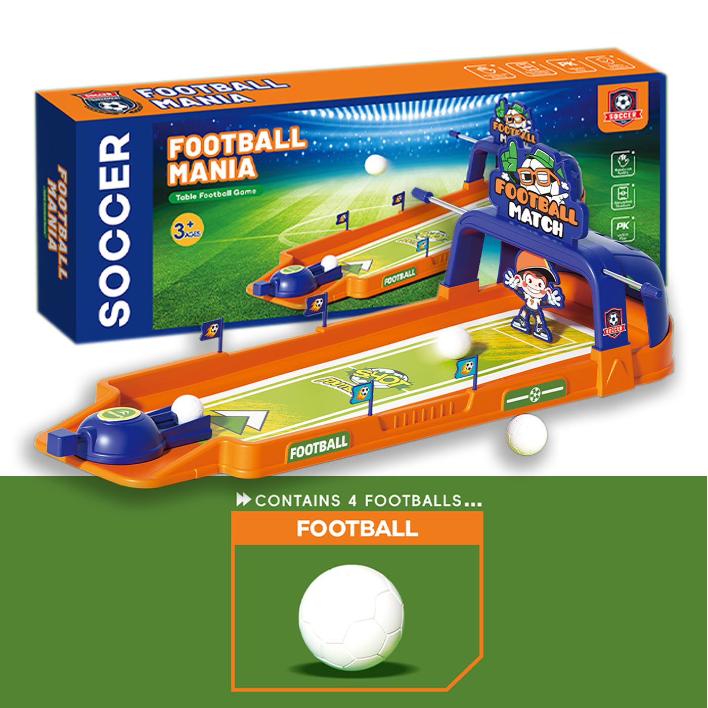 Tabletop Mini football Mania Set