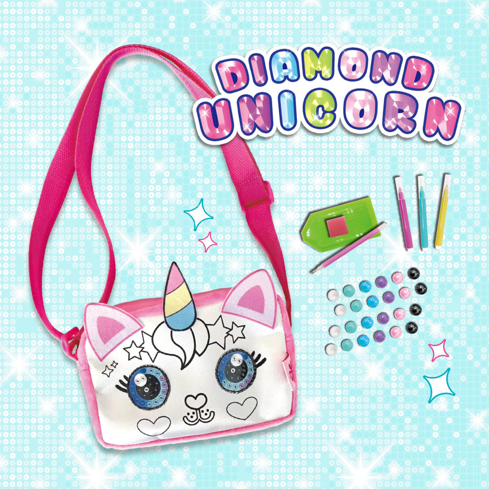 Diy Diamond Painting  Shoulder Bag Unicorn - #toys for girls Kuwait# - #toys for girls 5 years old Kuwait# - #toys for girls 6 years old Kuwait# - #toys for girls 7 years old Kuwait#