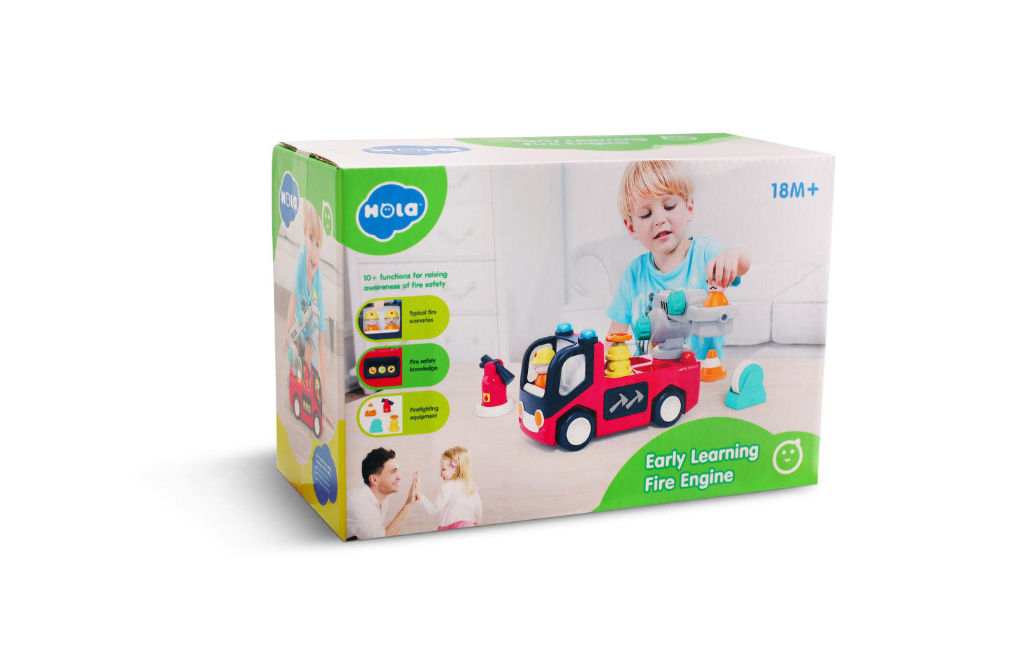Hola Early Learning Fire Engine