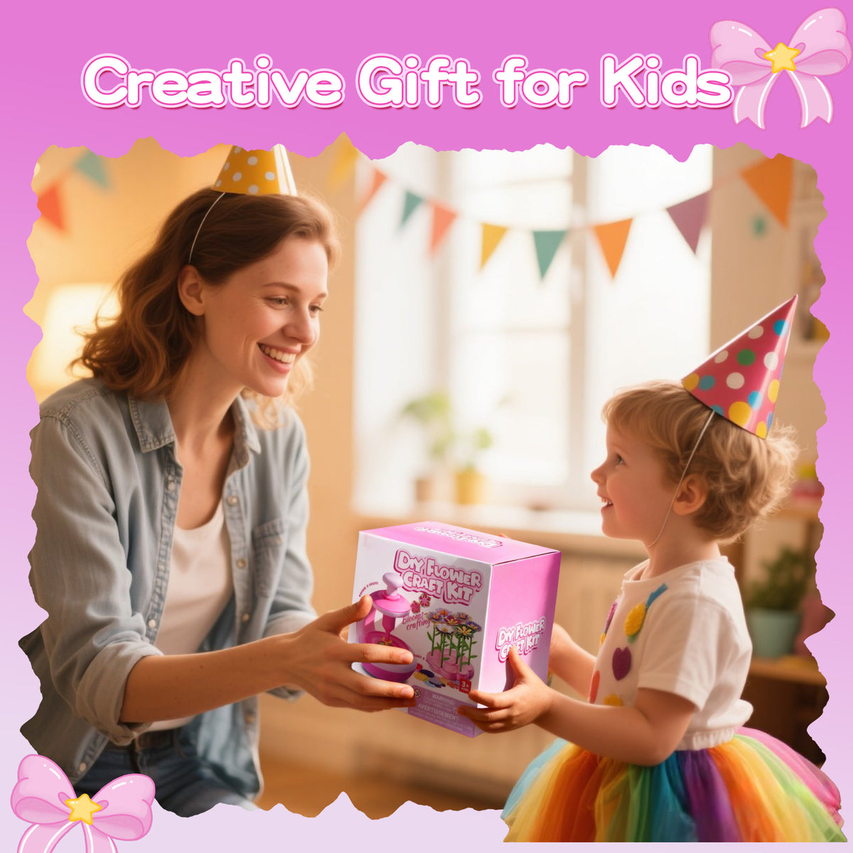 DIY Flower Bouquet Craft Kit – Arts & Crafts Toy for Kids