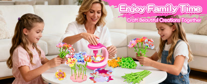 DIY Flower Bouquet Craft Kit – Arts & Crafts Toy for Kids