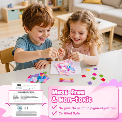 Unicorn Wind Chime Craft Kit – DIY Foam Craft Toy for Kids