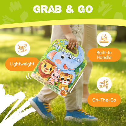 Animal Theme Watercolor Painting Set – Art Craft Toy for Kids