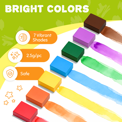 Animal Theme Watercolor Painting Set – Art Craft Toy for Kids