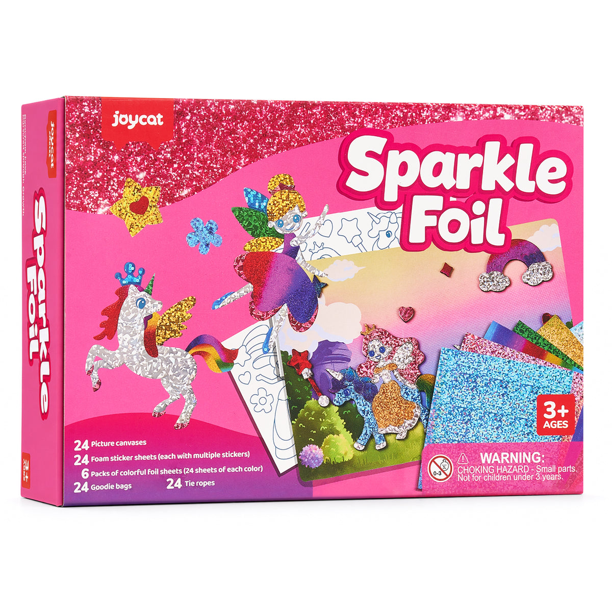 Unicorns Sparkle Foil Art Kit – DIY Craft Toy for Kids
