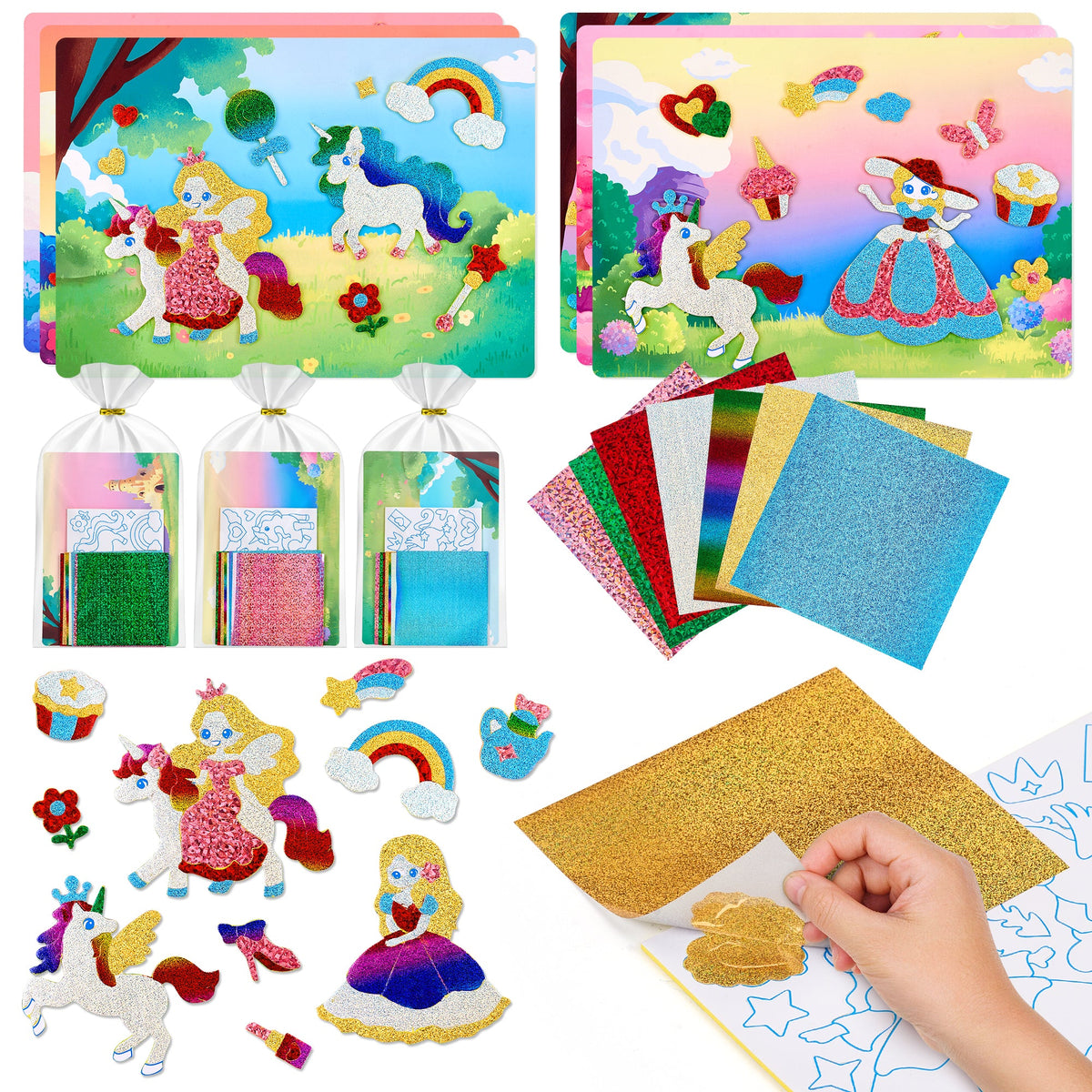 Animal designs ready for foil decoration