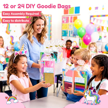 Unicorns Sparkle Foil Art Kit – DIY Craft Toy for Kids