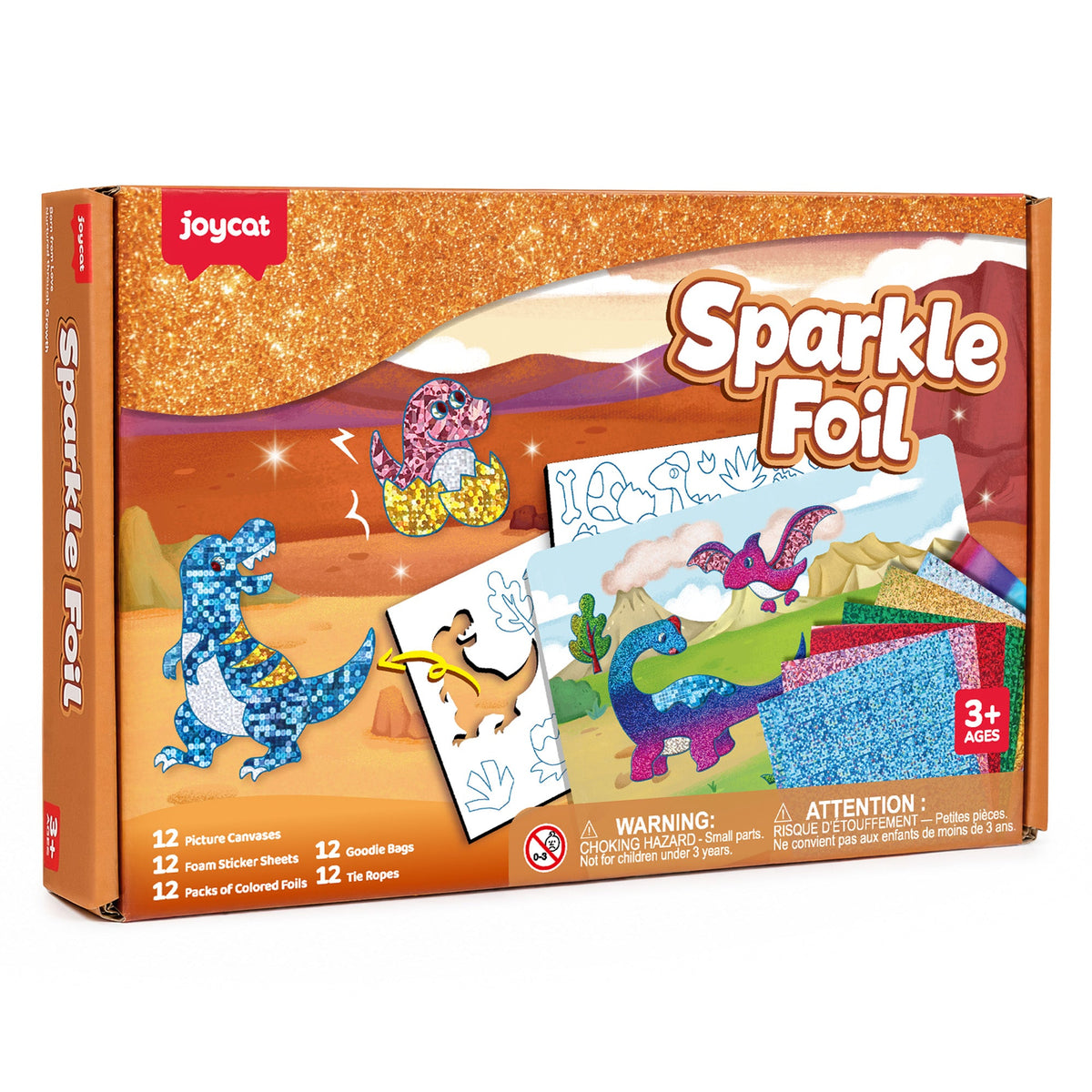 Unicorns Sparkle Foil Art Kit - metallic craft toy