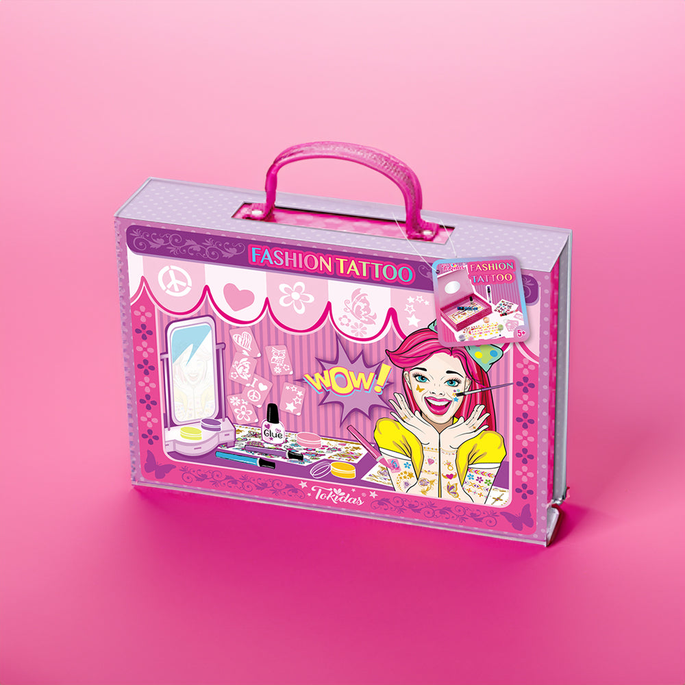 Tattoo Play Sets in Reuseable Cardboard Box