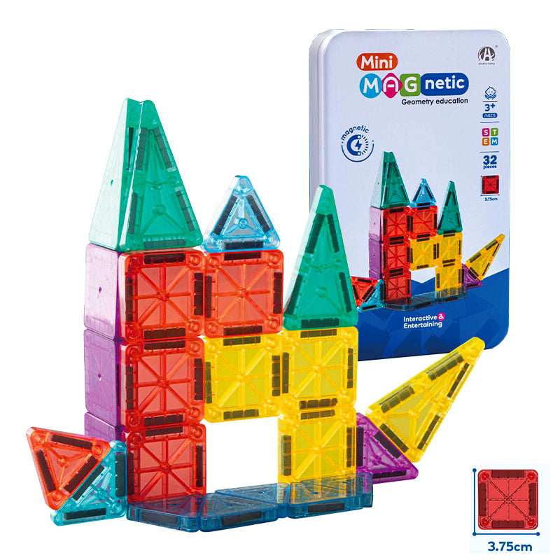 32PCS Magnetic Building Blocks with Iron Box online toy store product in Kuwait