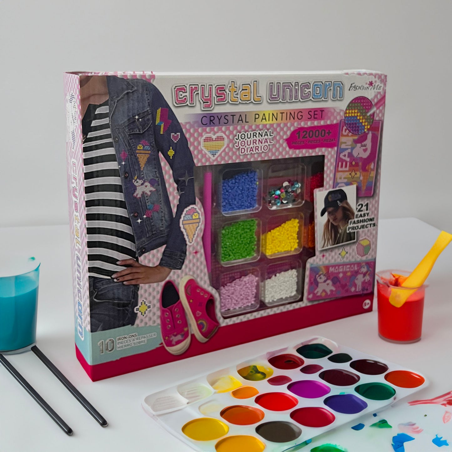 Fashion Me Crystal Painting Set - Unicorn