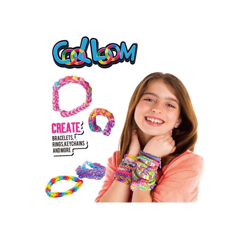 Paulinda Cool Loom Rubber Bracelet Making Set 2000 pcs product details for kids in Kuwait
