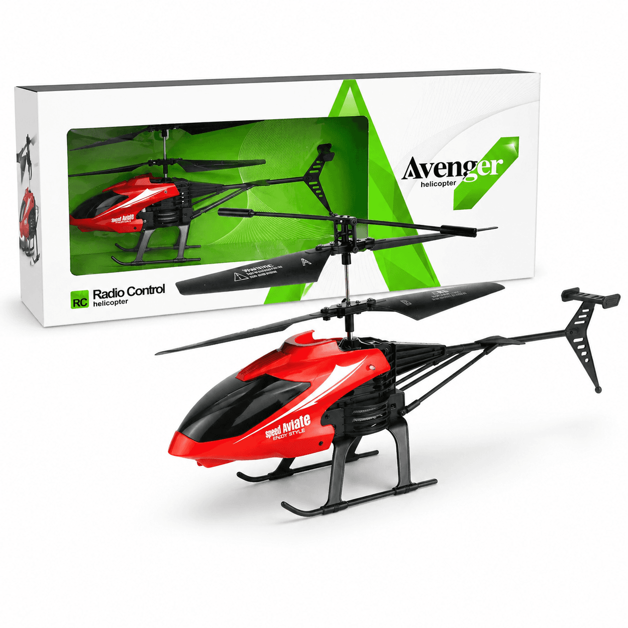 2 Function RC Helicopter Red for kids in Kuwait