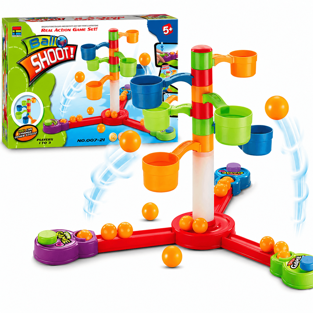 Ball Shoot Action Game Set for Kids product details in Kuwait