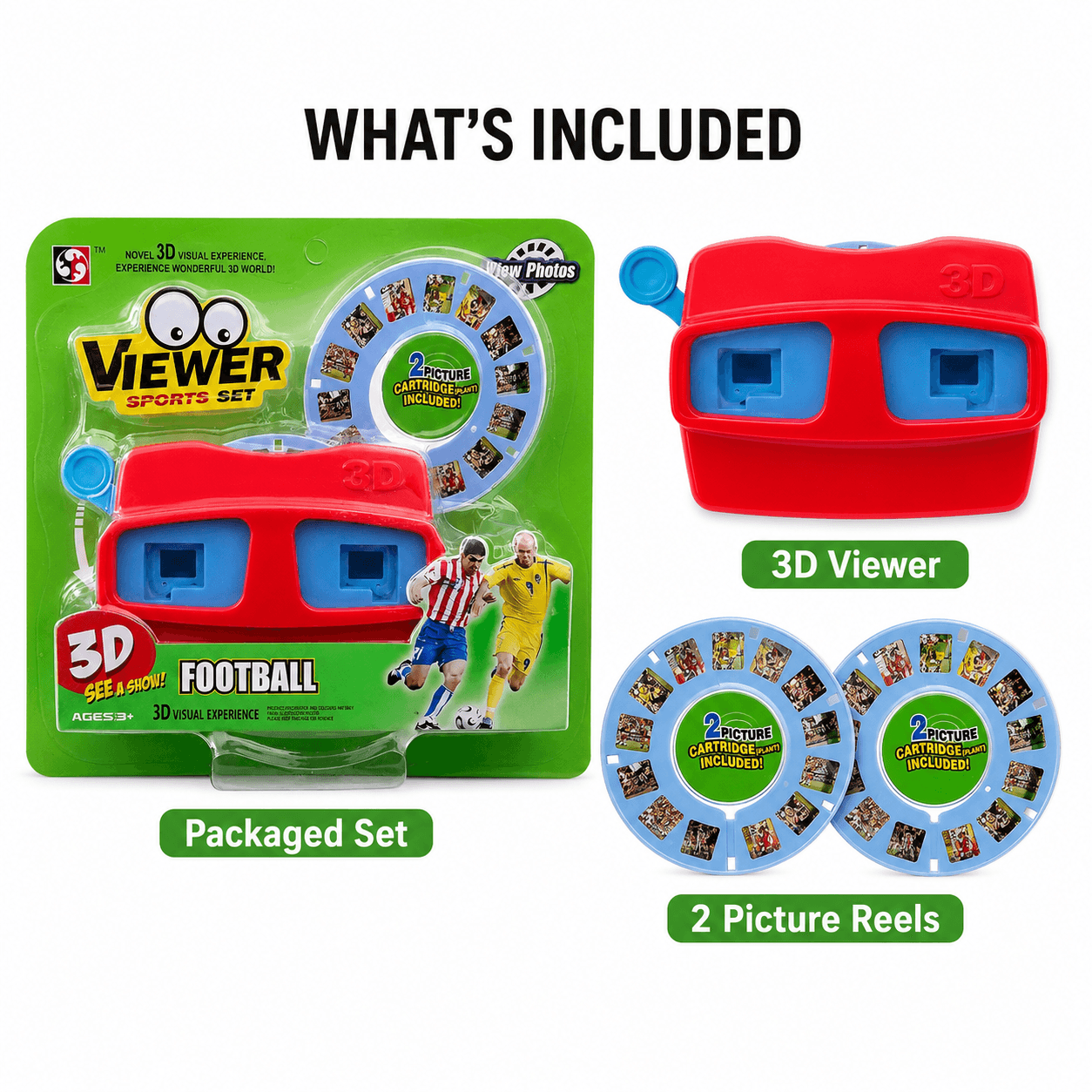3D Football Viewing Machine