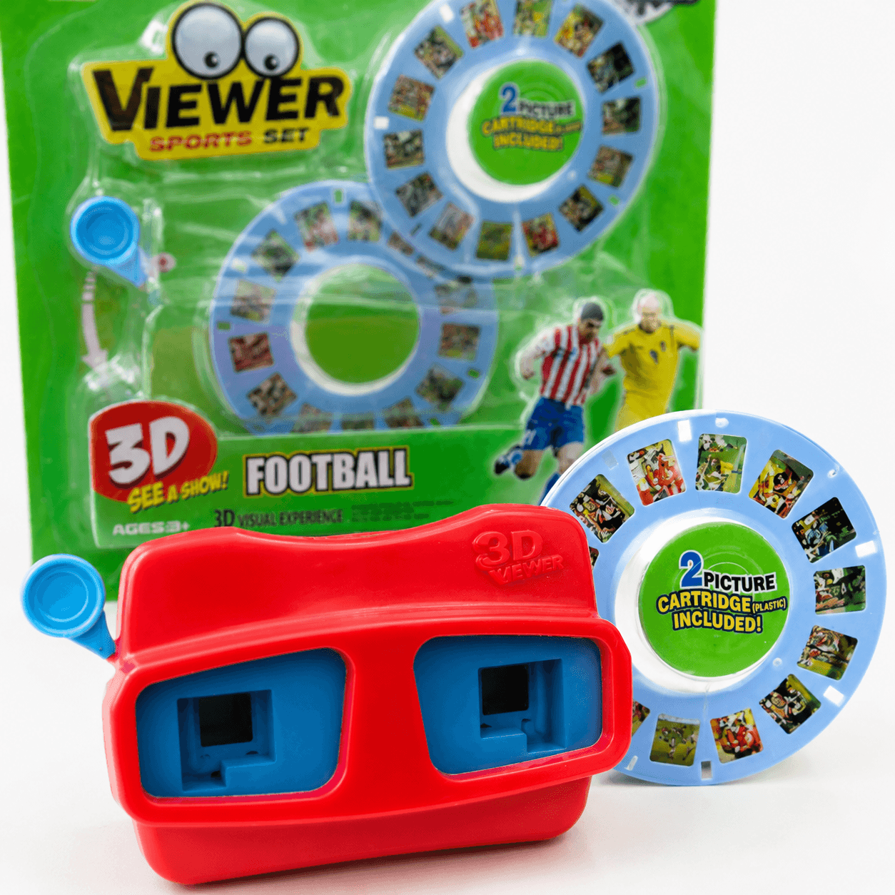 3D Football Viewing Machine - Red