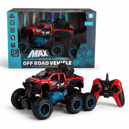 2.4G R/C Stunt Max Off-Road Car – Red for kids in Kuwait