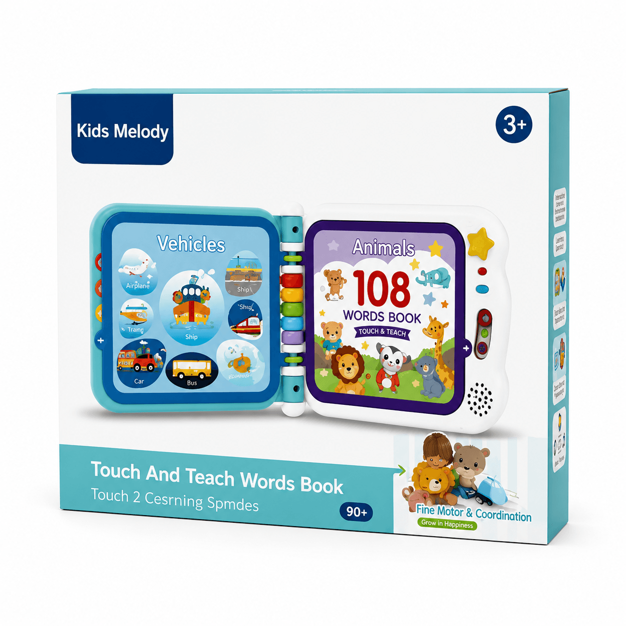 Kids Melody Touch And Learn Words Book in Kuwait