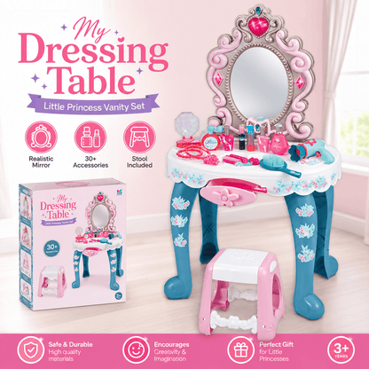 Beauty Table Set for Kids pretend play set in Kuwait
