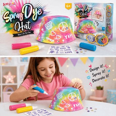 Spray Dye Hat Kit for Kids product details in Kuwait