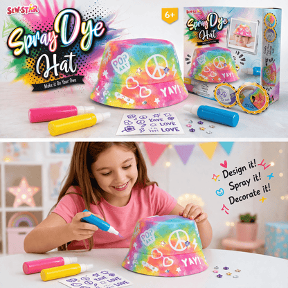 Spray Dye Hat Kit for Kids product details in Kuwait