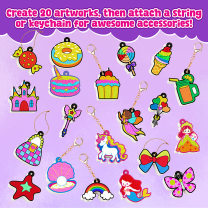 Unicorn 3D Foam Texture Painting Kit – DIY Craft Toy for Kids