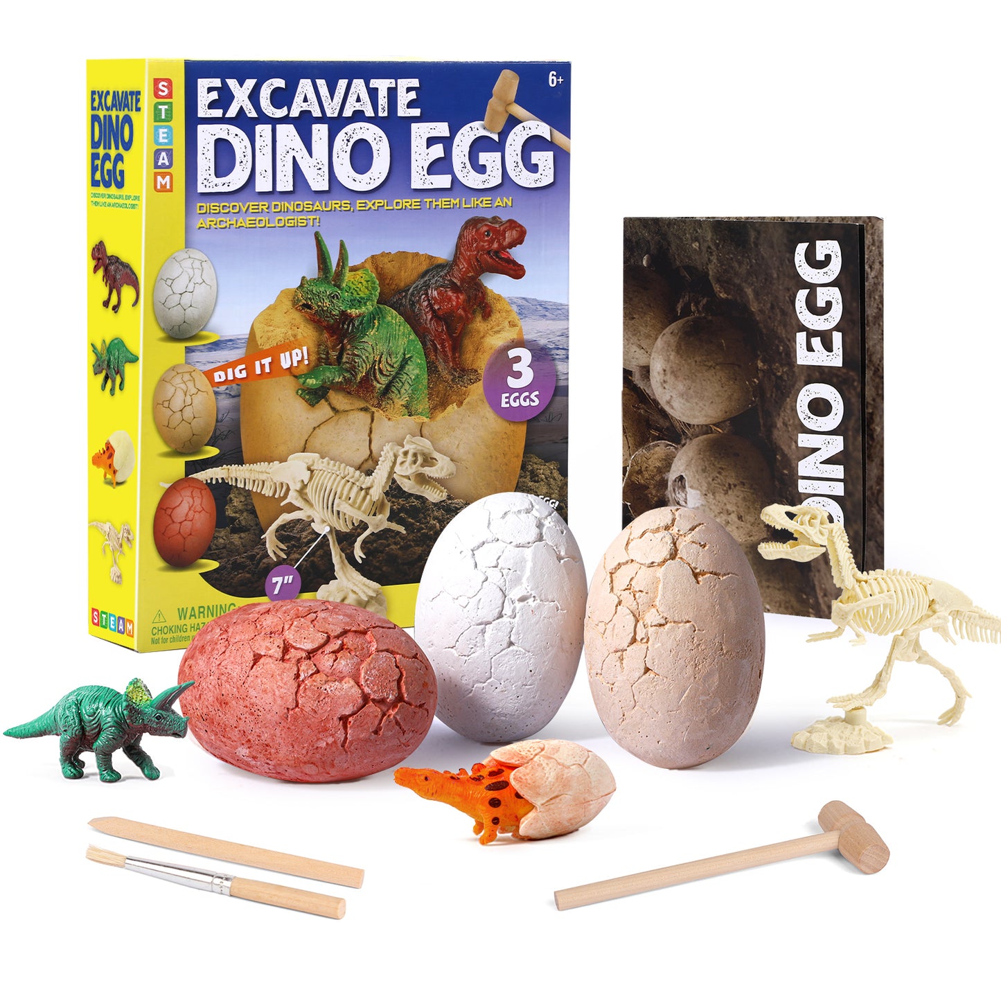 Excavate Dino Egg Set