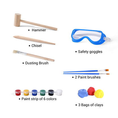 Wow Toys Dig & Explore Dinosaurs Set