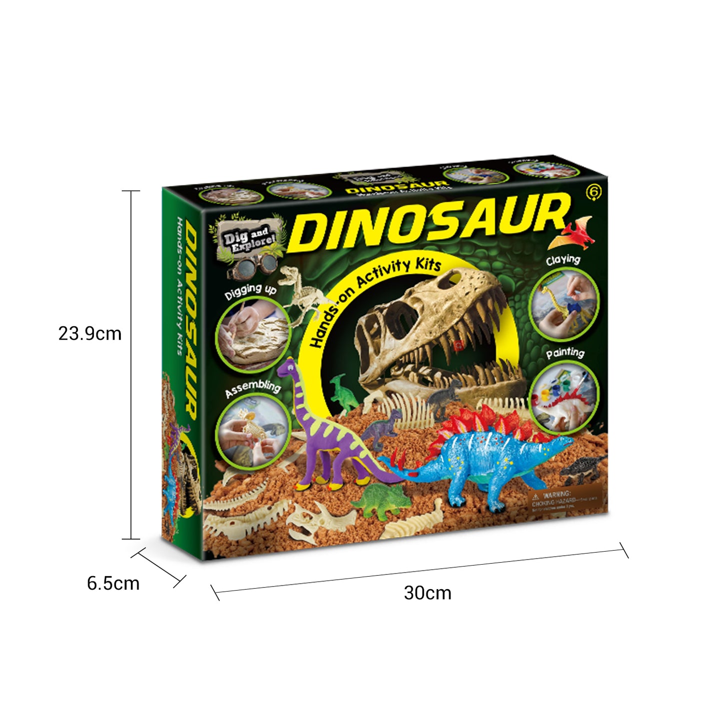 Wow Toys Dig & Explore Dinosaurs Set