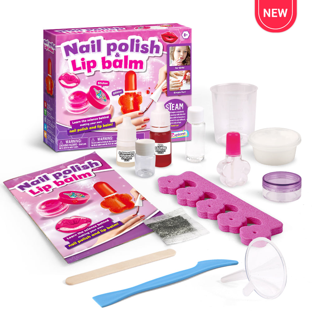 Science Explore MYO Nail Polish And Lip Balm