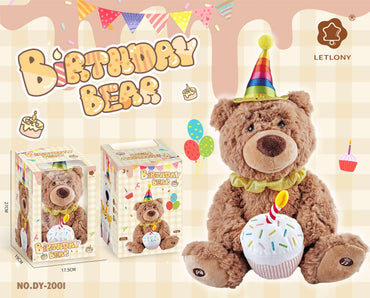 14" BO PARTY SHAKE BEAR WITH SONGS
