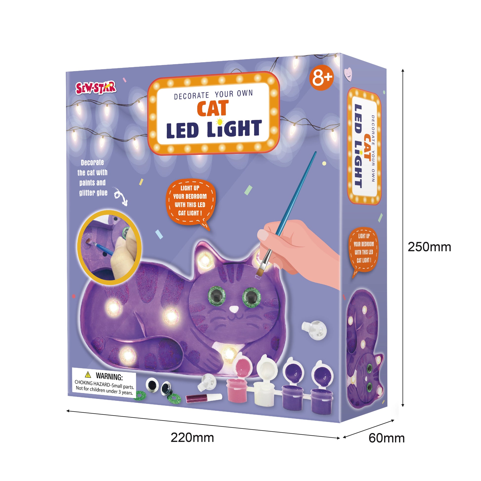 Decorate Your Cat Led Light - #toys for girls Kuwait# - #toys for girls 5 years old Kuwait# - #toys for girls 6 years old Kuwait# - #toys for girls 7 years old Kuwait#