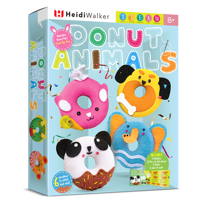 Wow Toys Donut Animals Craft Kit For Kids