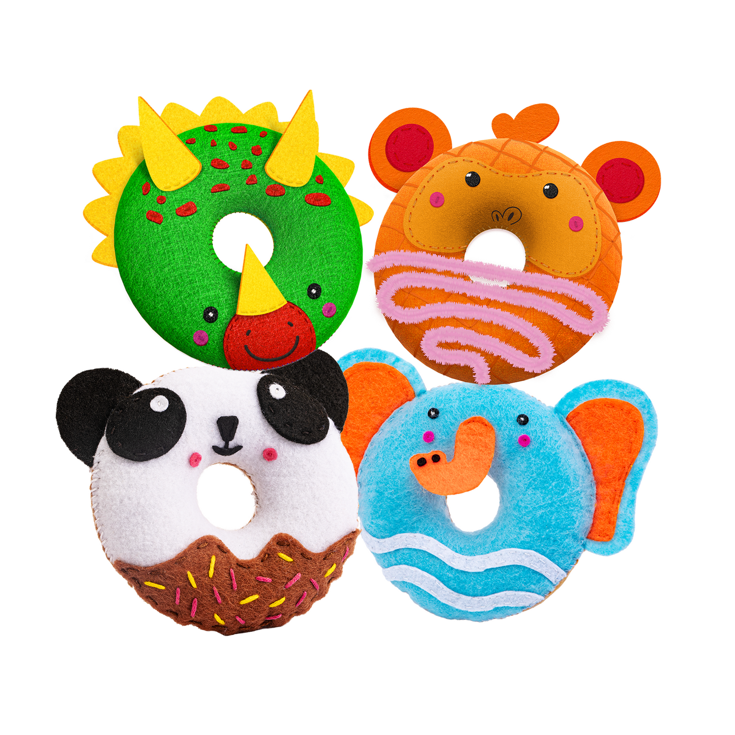 Wow Toys Donut Animals Craft Kit For Kids