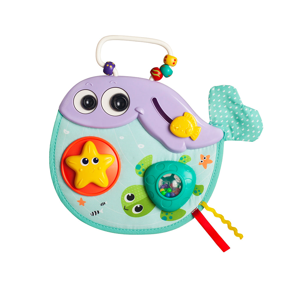 Hola Whale-Themed Educational Game and Activity Center