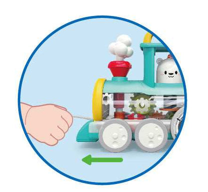 Push Along Train Engine Toy with Lights Learning for Toddlers online toy store product in Kuwait