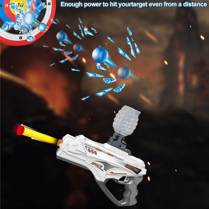 Electric Space Gun Water Bomb Gun - White