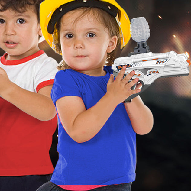 Electric Space Gun Water Bomb Gun - White