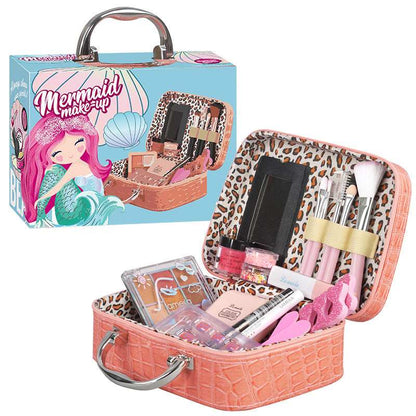 Pretend makeup kit for toddler girls with washable cosmetics
