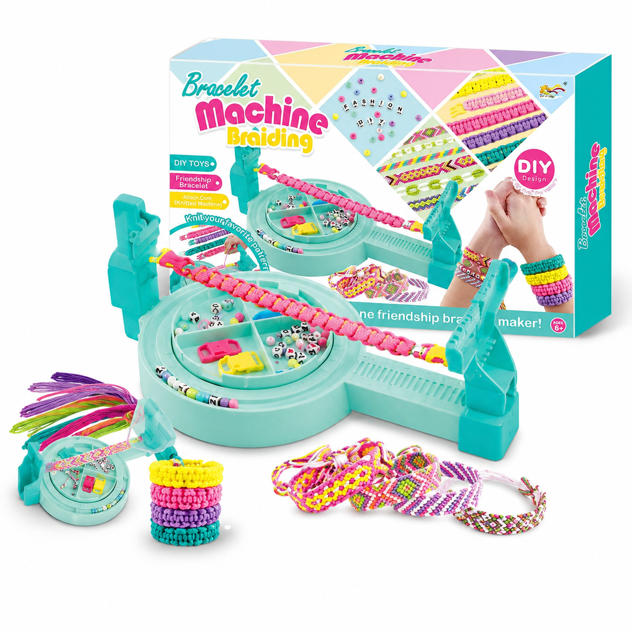 Friendship Bracelet Making Kit for girls – Best Educational Toys For Kids In Kuwait