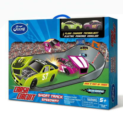 Figure Circuit Short Track Speedway With Cars for kids in Kuwait
