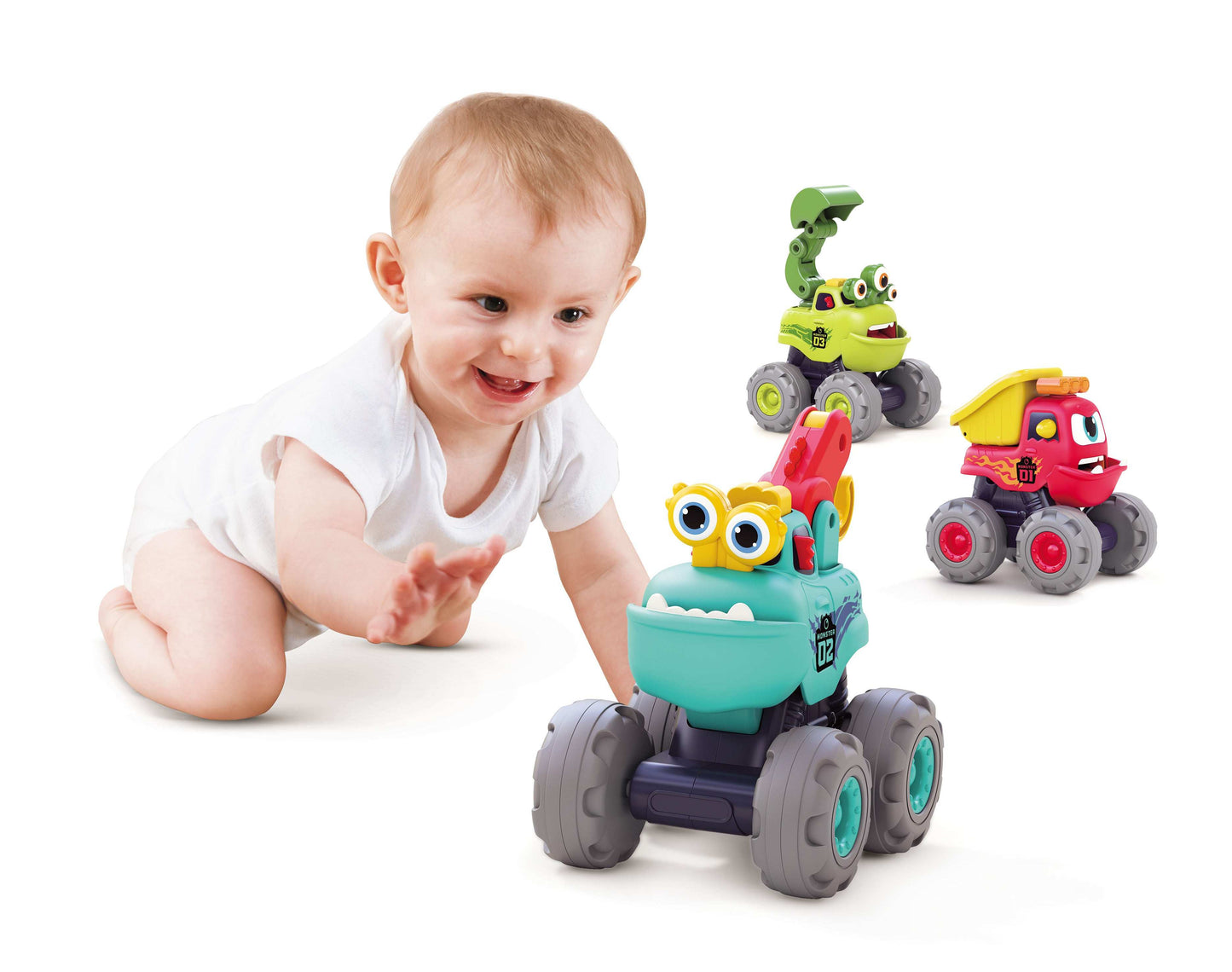 Fun Monster Construction Truck Learning Toy for Toddlers playtime toy in Kuwait