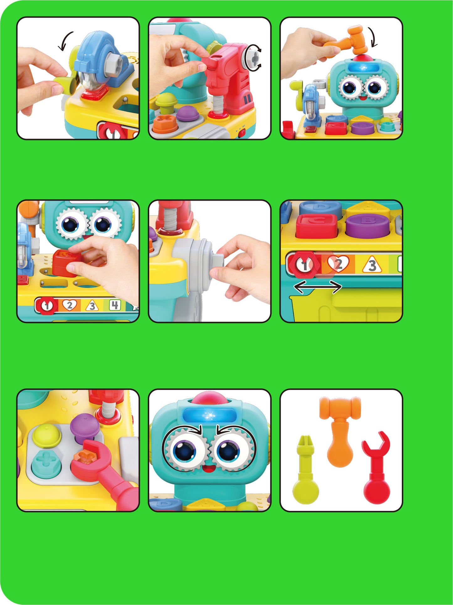 Hola Interactive Robot 9 in 1