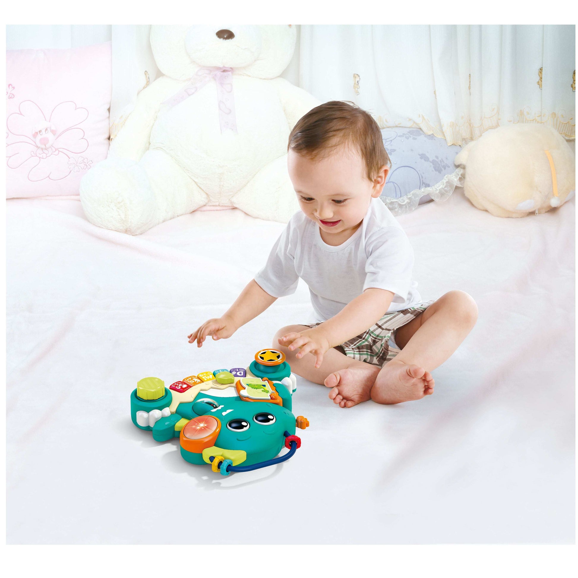 2-in-1 Discover Dinosaur Musical Activity Toy for Toddlers product details in Kuwait