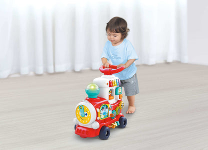 4-In-1 Smart Learning Push & Ride Train gift toy for kids in Kuwait