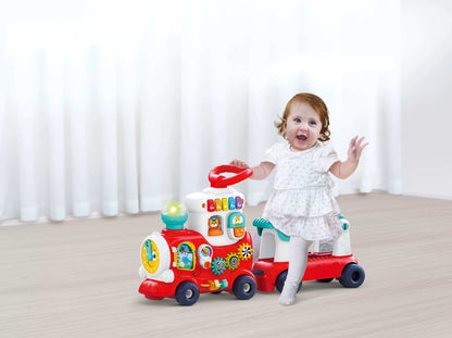4-In-1 Smart Learning Push & Ride Train toys for kids in Kuwait