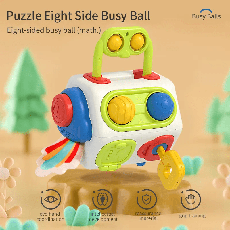 Baby Busy Cube Musical Learning Toy for Toddlers gift toy in Kuwait