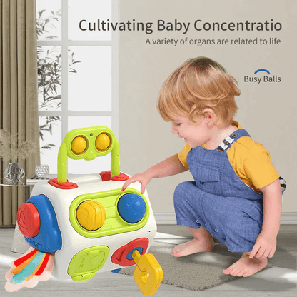 Baby Busy Cube Musical Learning Toy for Toddlers playtime toy in Kuwait